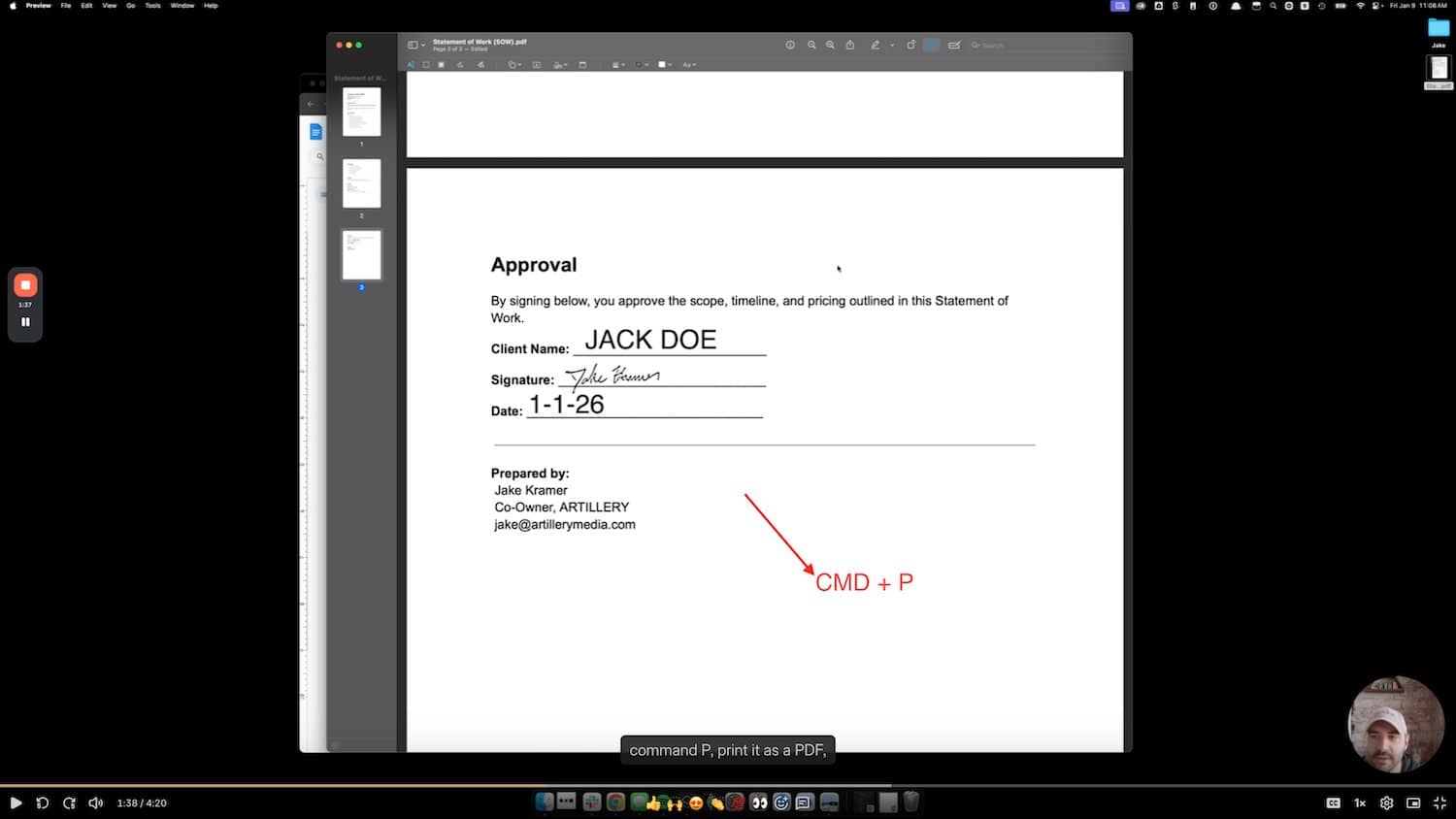 how to quickly sign a document on mac 6