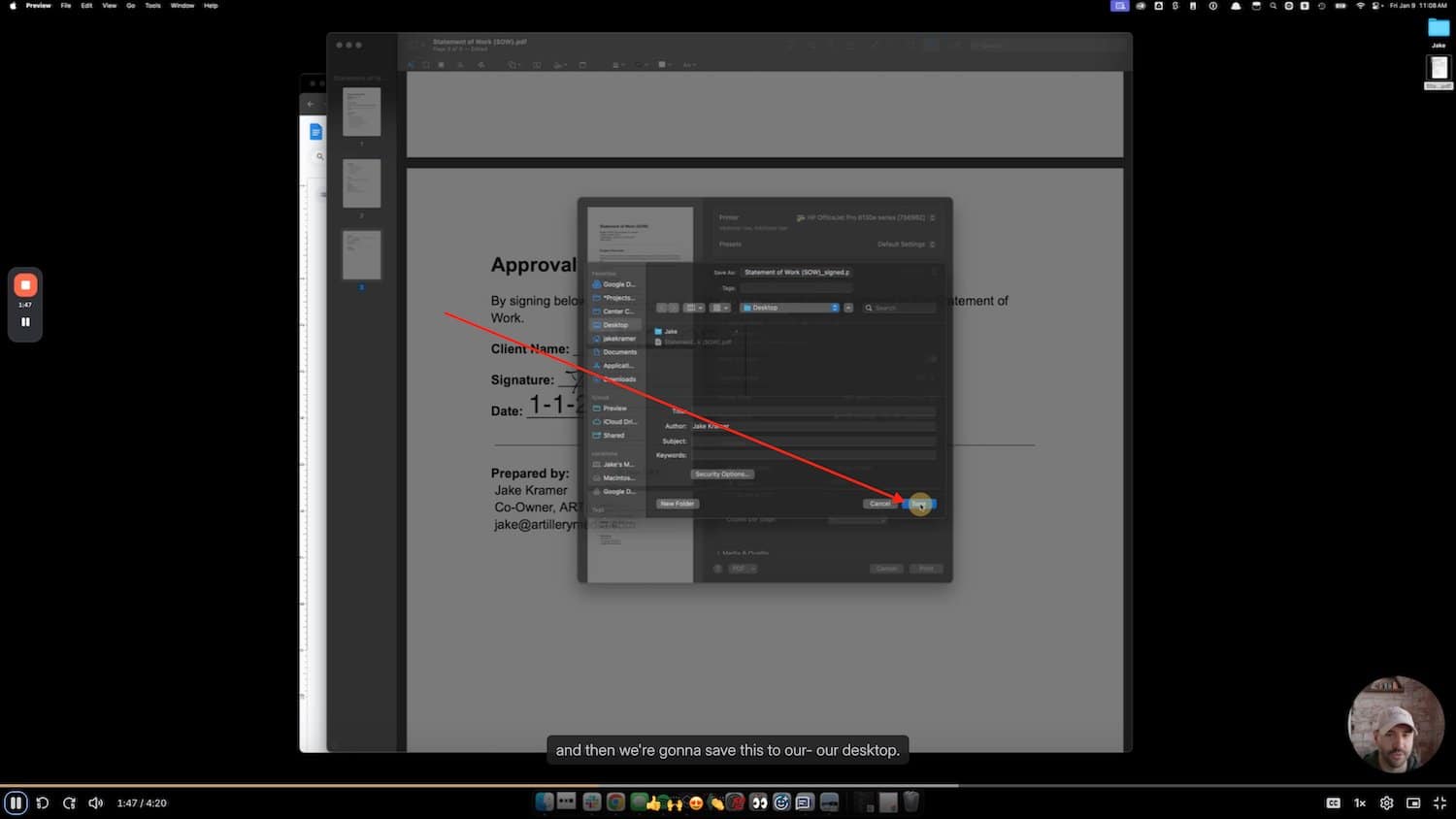 how to quickly sign a document on mac 8