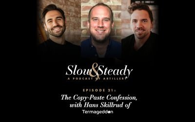 Hans Skillrud on Slow & Steady episode 21, website privacy policy in plain English